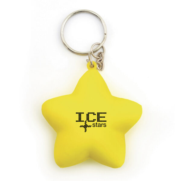 STRESS STAR KEYRING