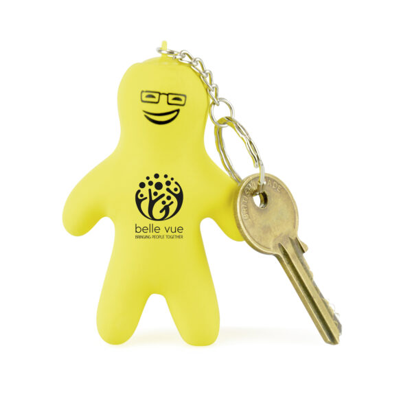 SMALL PERSON STRESS KEYRING