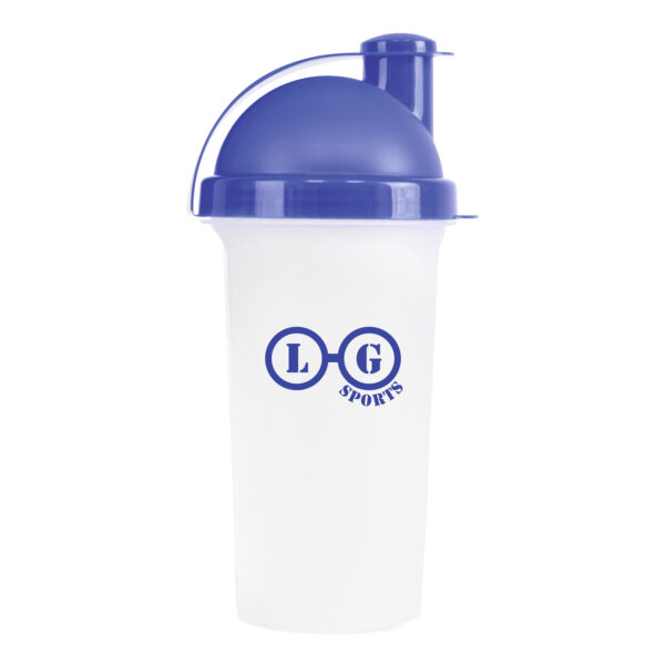 PLASTIC 600ml SHAKER BOTTLE