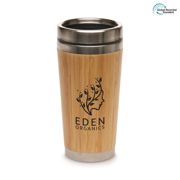 450ml BAMBOO AND STAINLESS STEEL TRAVEL TUMBLER