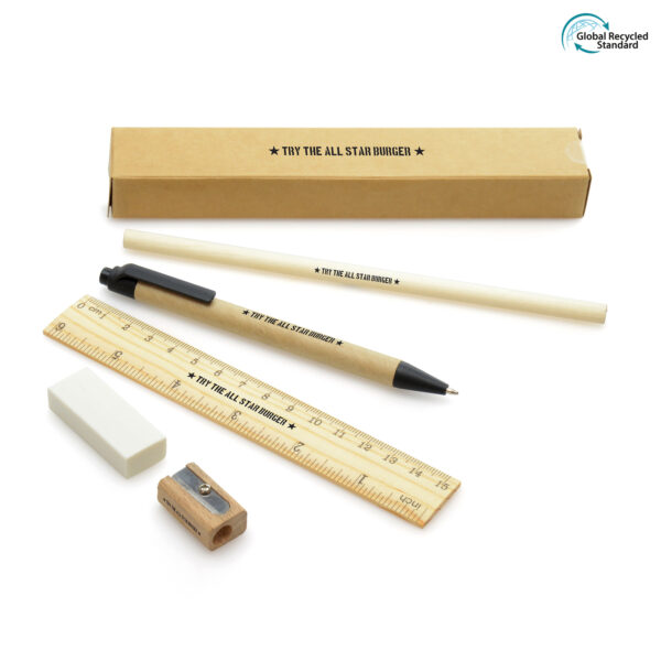 ABER 5 PIECE ECO STATIONERY SET