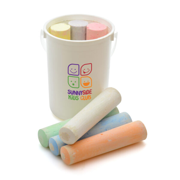 MARIO 7 PIECE COLOURED CHALK SET IN PP PLASTIC TUB