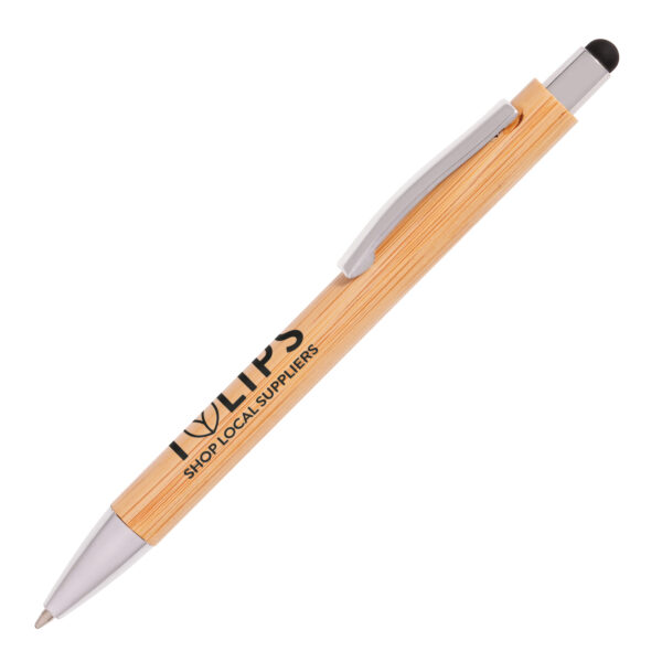 TRAVIS BAMBOO STYLUS BALL PEN