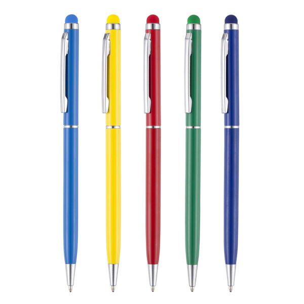 SOFT TOP TROPICAL STYLUS BALL PEN