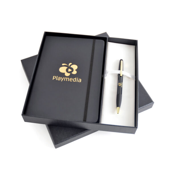 EXECUTIVE GIFT SET. A5 NOTEBOOK AND PEN SET