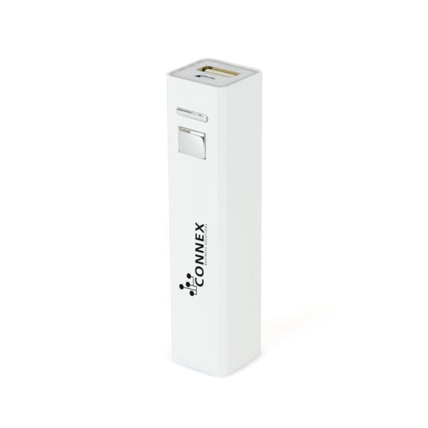 WHITE CUBOID POWER BANK