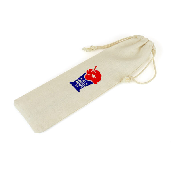 COTTON STRAW POUCH