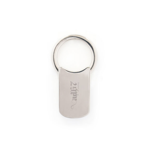 METAL TWIST KEYRING