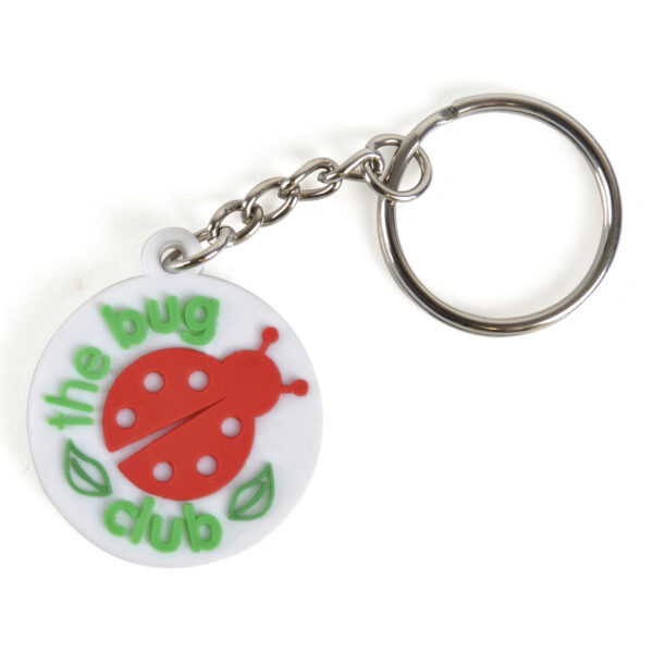 SMALL PVC KEYRING