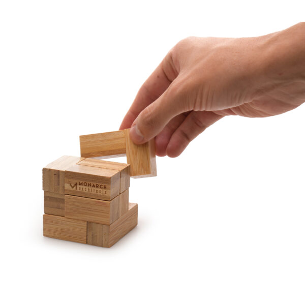 WOODEN CUBE PUZZLE