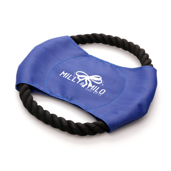 ROPE FLYING DISC PET TOY